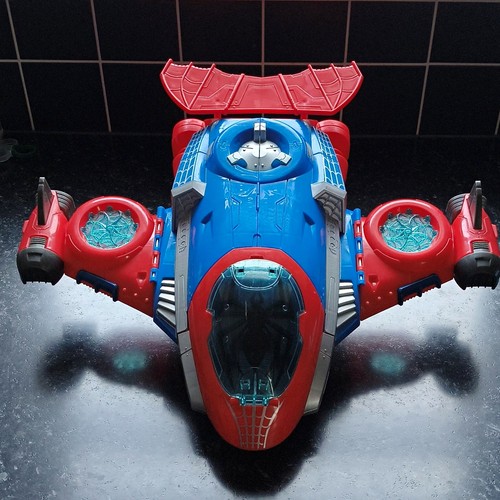Hasbro spiderman jet quarters - hasbro,
