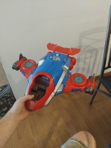 Hasbro spiderman jet quarters - hasbro,